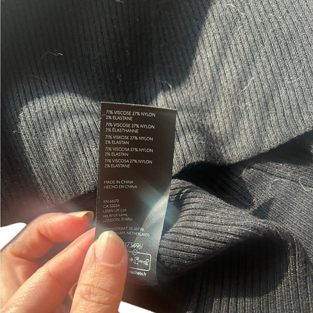 Anthropologie Maeve Ribbed Sweater Tube Top - Picture 11 of 12